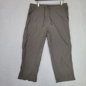 REI UPF 50 Ankle Crop Chino Pants Womens Size 16 Fishing Camping Outdoor Casual